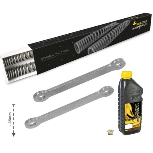 Reducción de altura de -35mm para BMW G310GS (2017-2022) resortes de reemplazo