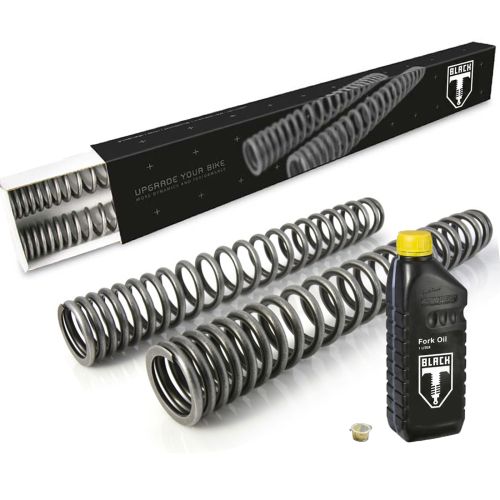 BLACK-T Fork Springs Stage 1 Progressive for Harley Davidson FLTRX SE CVO Road Glide (2018-2022)