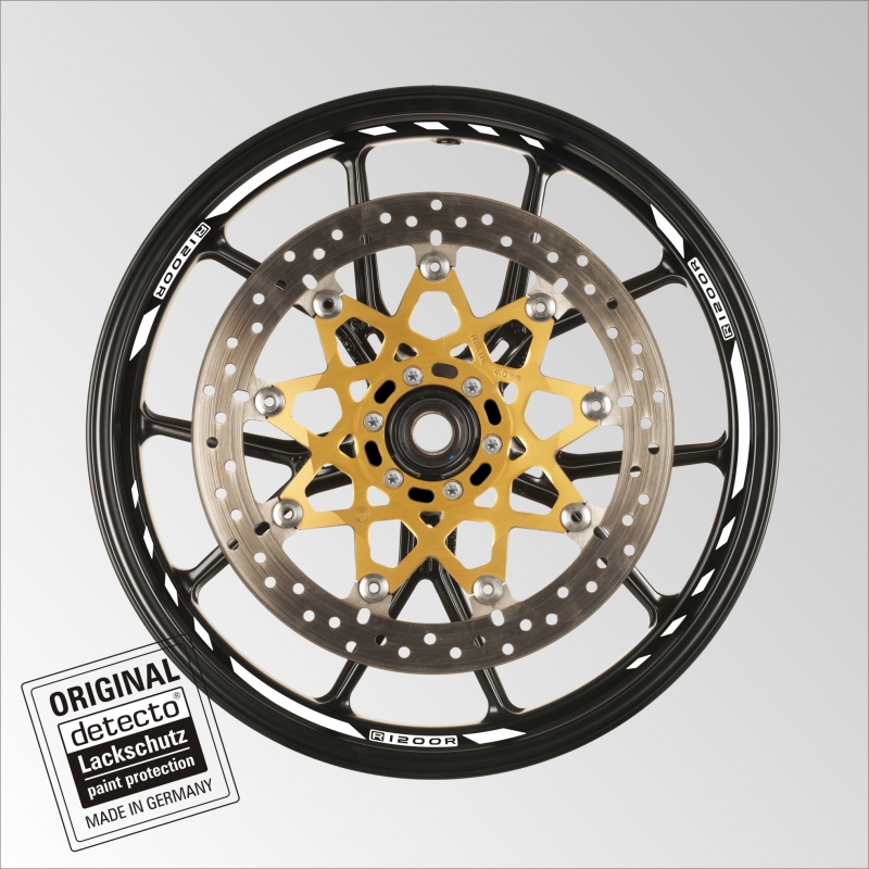 Rim decorative stripes (3) in various colors for BMW R1200R