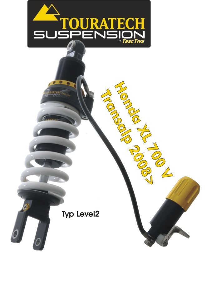 Touratech Suspension Federbein für Honda XL700V Transalp (2008-) Typ Level2