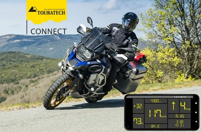 Aplicación Touratech Connect con hardware para BMW R1250GS/GSA, BMW R1200GS/GSA (08/2015-)
