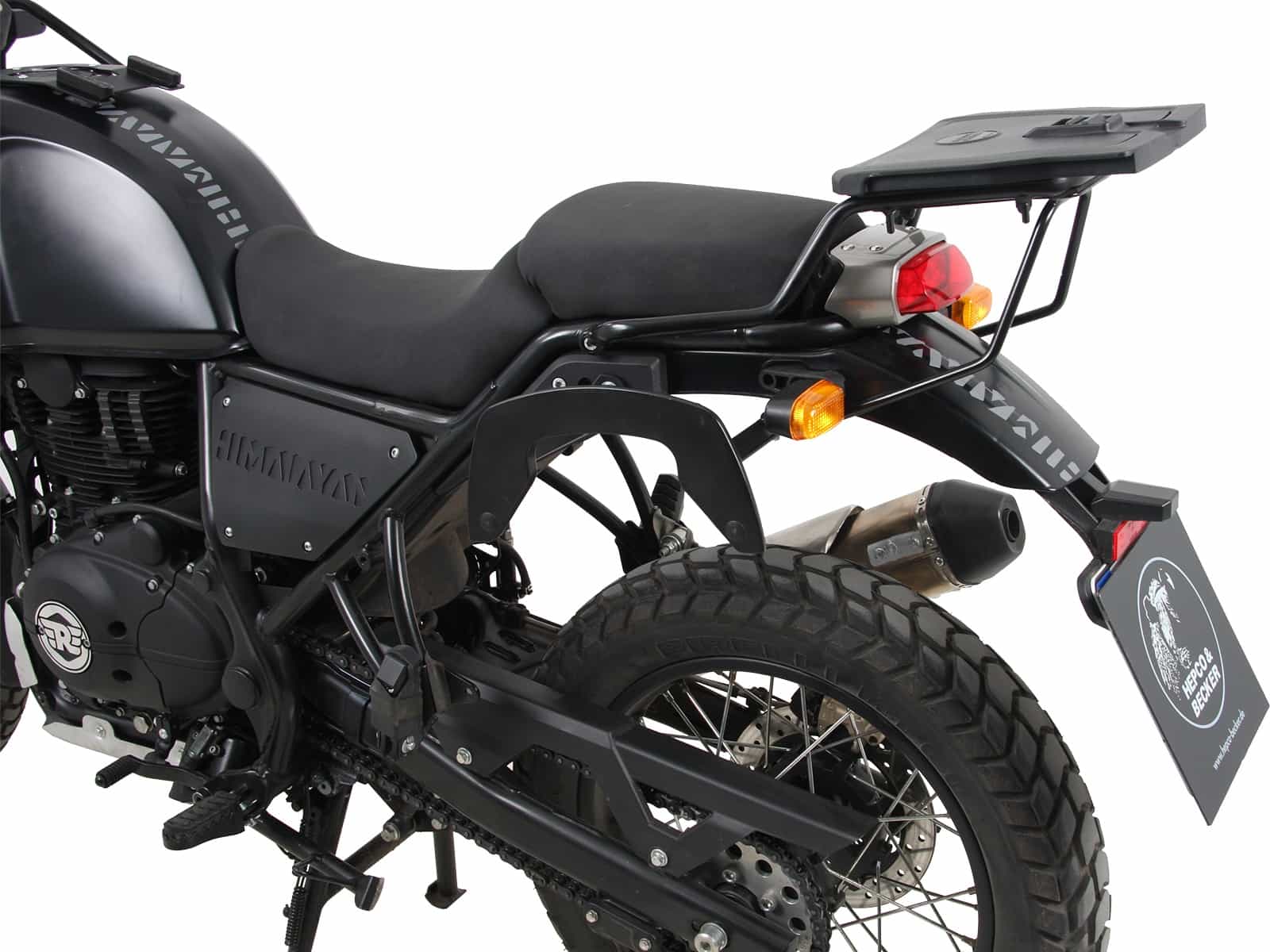 C-Bow Seitenträger schwarz für Royal Enfield Himalayan (2018-2024)