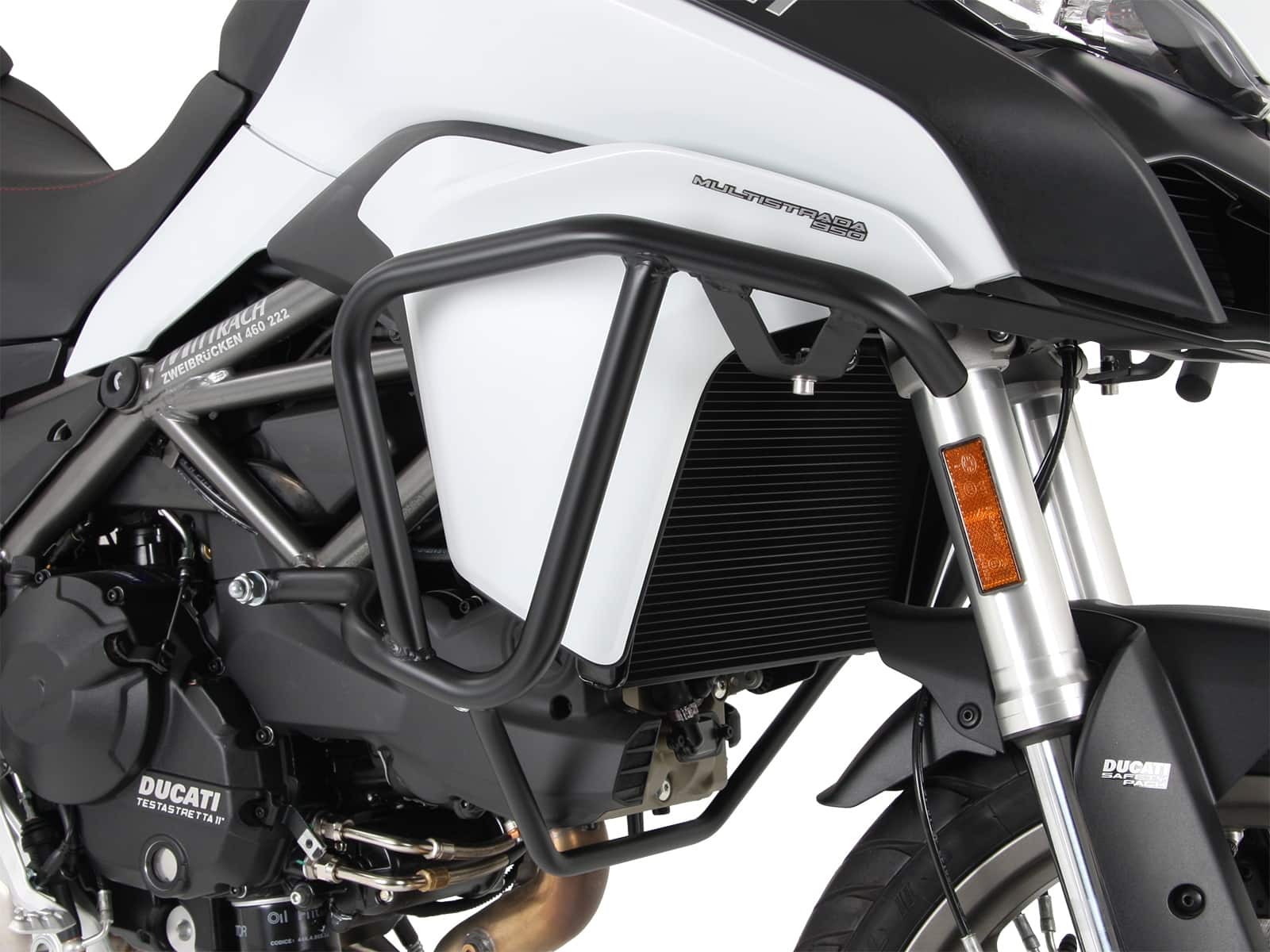 Tankschutzbügel schwarz für Ducati Multistrada 950/S (2017-2021)