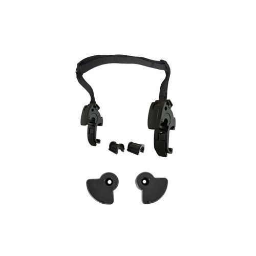 16mm mounting set with inserts 8, 10, 12mm for ENDURANCE side bag Click by Touratech Waterproof