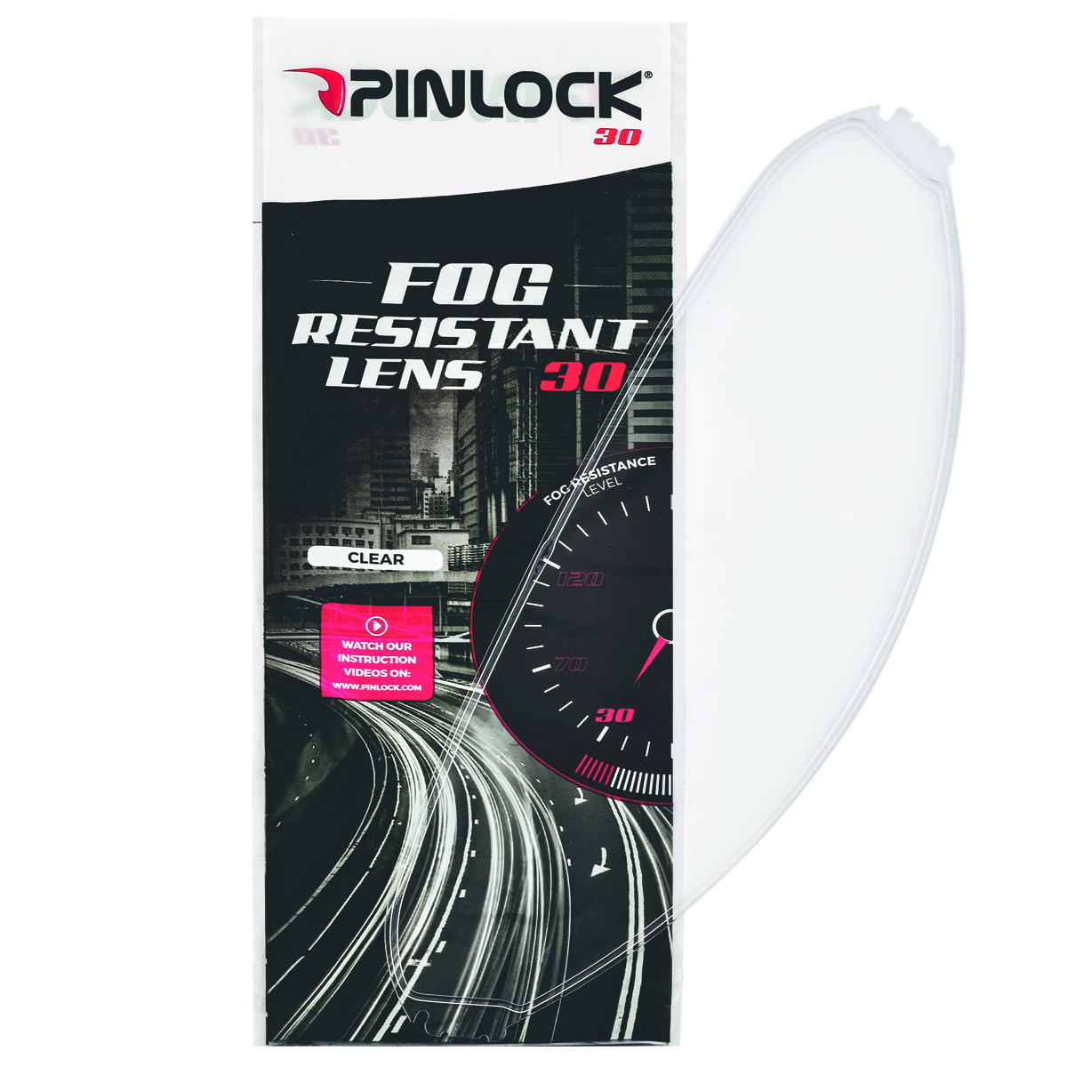 Anti Fog Linse Pinlock 30 für verschiedene HPS Helme