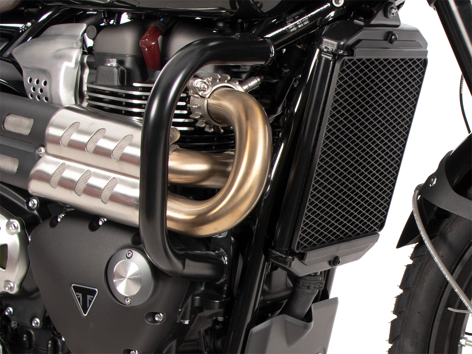 Motorschutzbügel schwarz für Triumph Scrambler 1200 XE (2024-)