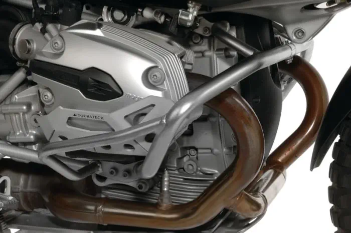 Barre di protezione in acciaio inox Touratech argento per BMW R1200GS K25 2004-2012 Barre di protezione in acciaio inox Touratech argento per BMW R1200GS K25 2004-2012