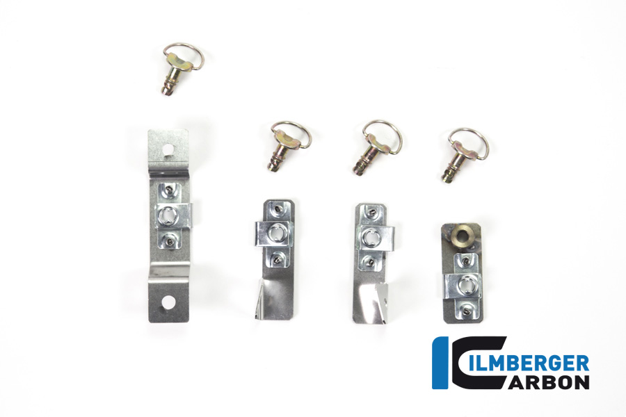 Fairing Holder (4parts for Sidepanel and Bellypan) - BMW S 1000 RR Stocksport/Racing Parts