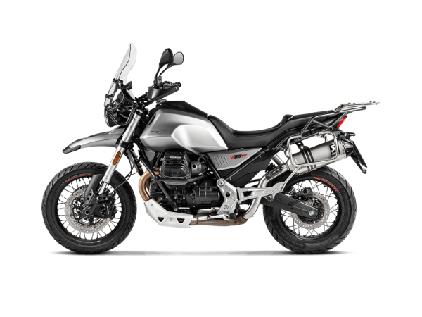 Akrapovic Slip-On Line (Titane) Échappement pour Moto Guzzi V85 TT 2021