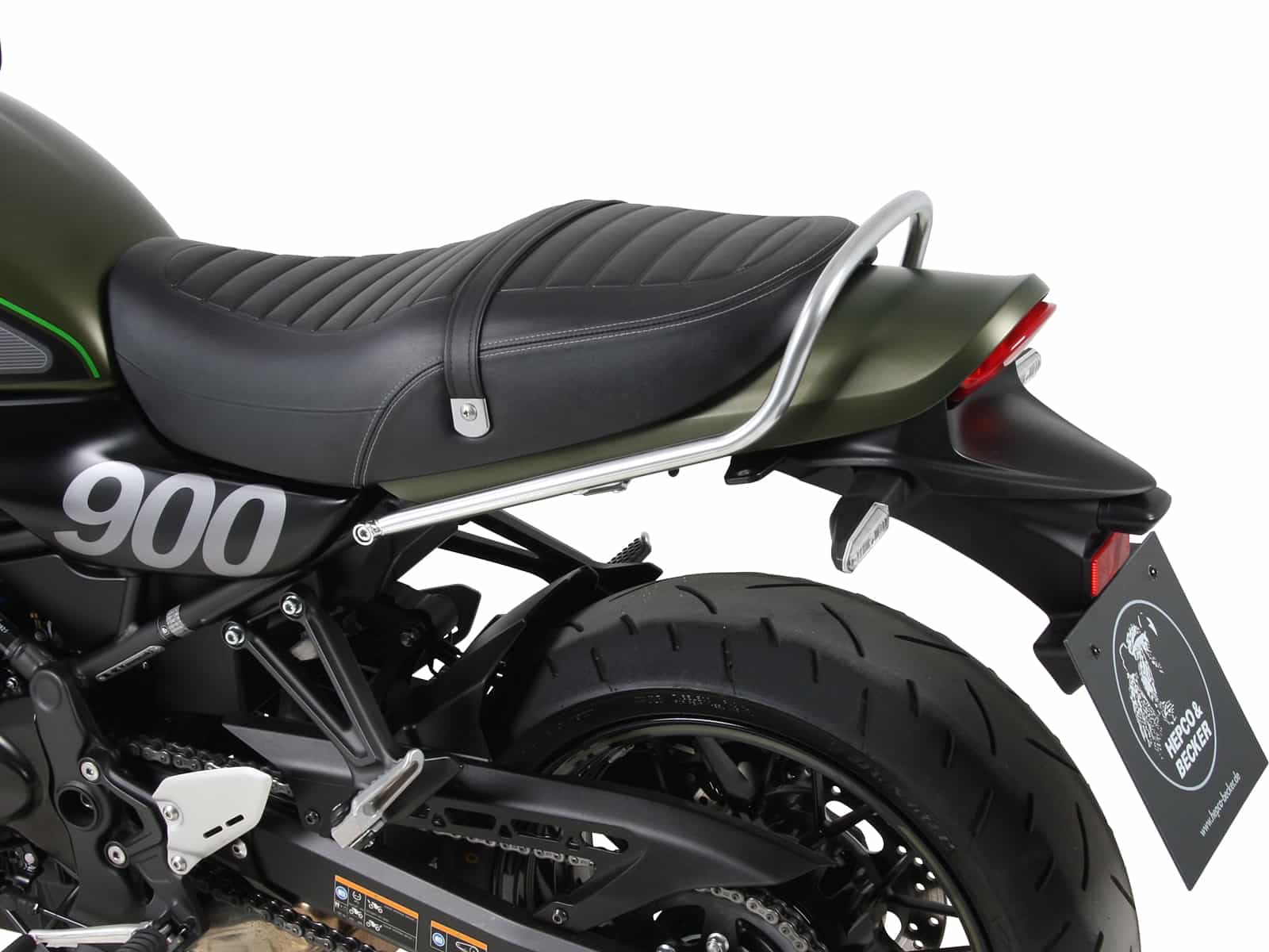 Soziushaltegriff chrom für Kawasaki Z 900 RS/Cafe (2018-2025) / Z 900 RS SE (2022-2025)