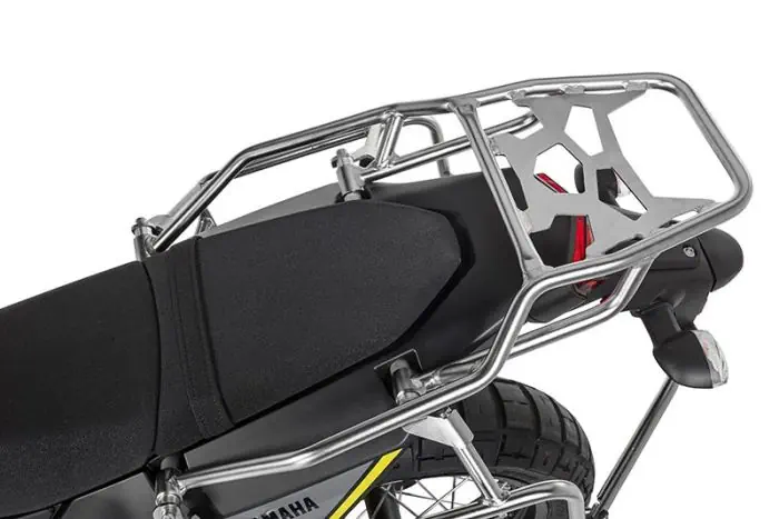 Soporte de maletero Touratech ZEGA / Puente de equipaje de acero inoxidable para Yamaha Tenere 700