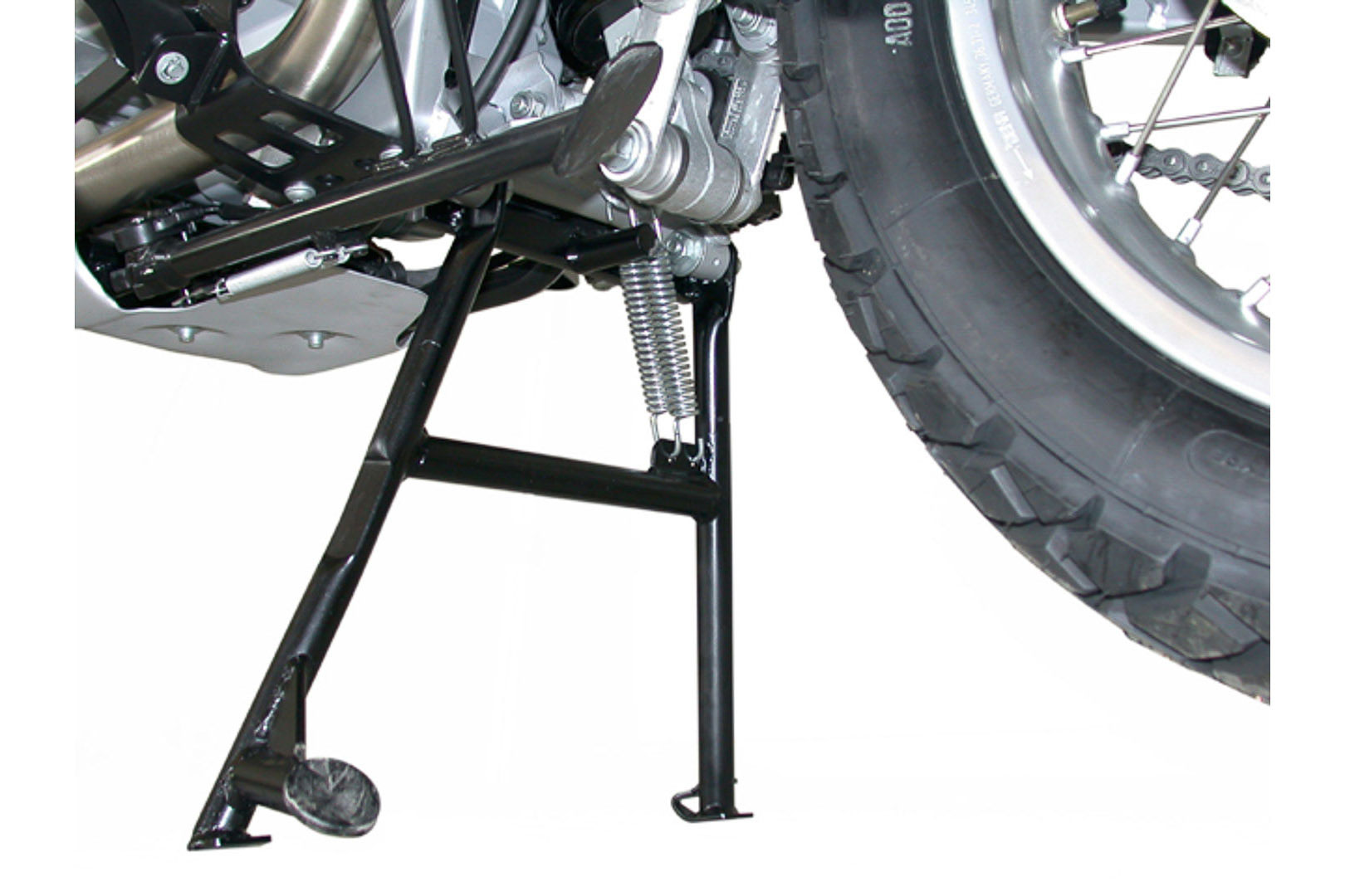SW-Motech béquille centrale noire pour BMW F650GS (03-07) / G650GS (08-16)