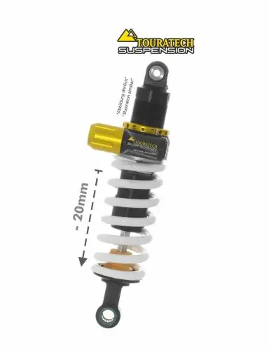 Amortisseur Touratech Abaissement -20mm Triumph Tiger 900 Rallye Pro à partir de 2020 Type Explore HP/PDS