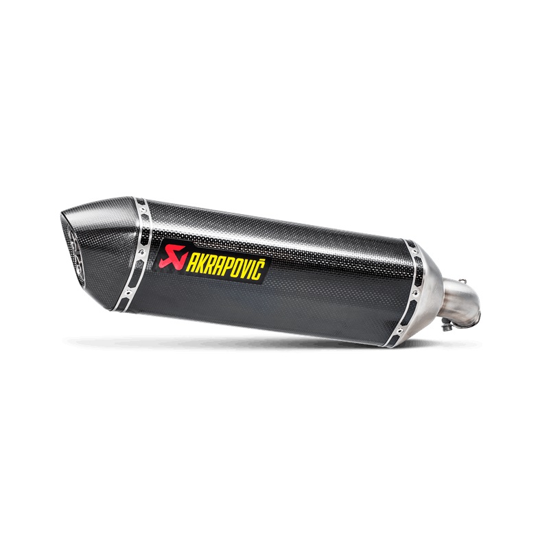 Akrapovic Slip-On Line (Carbon) Exhaust for Suzuki SV 650 from 2016 onwards