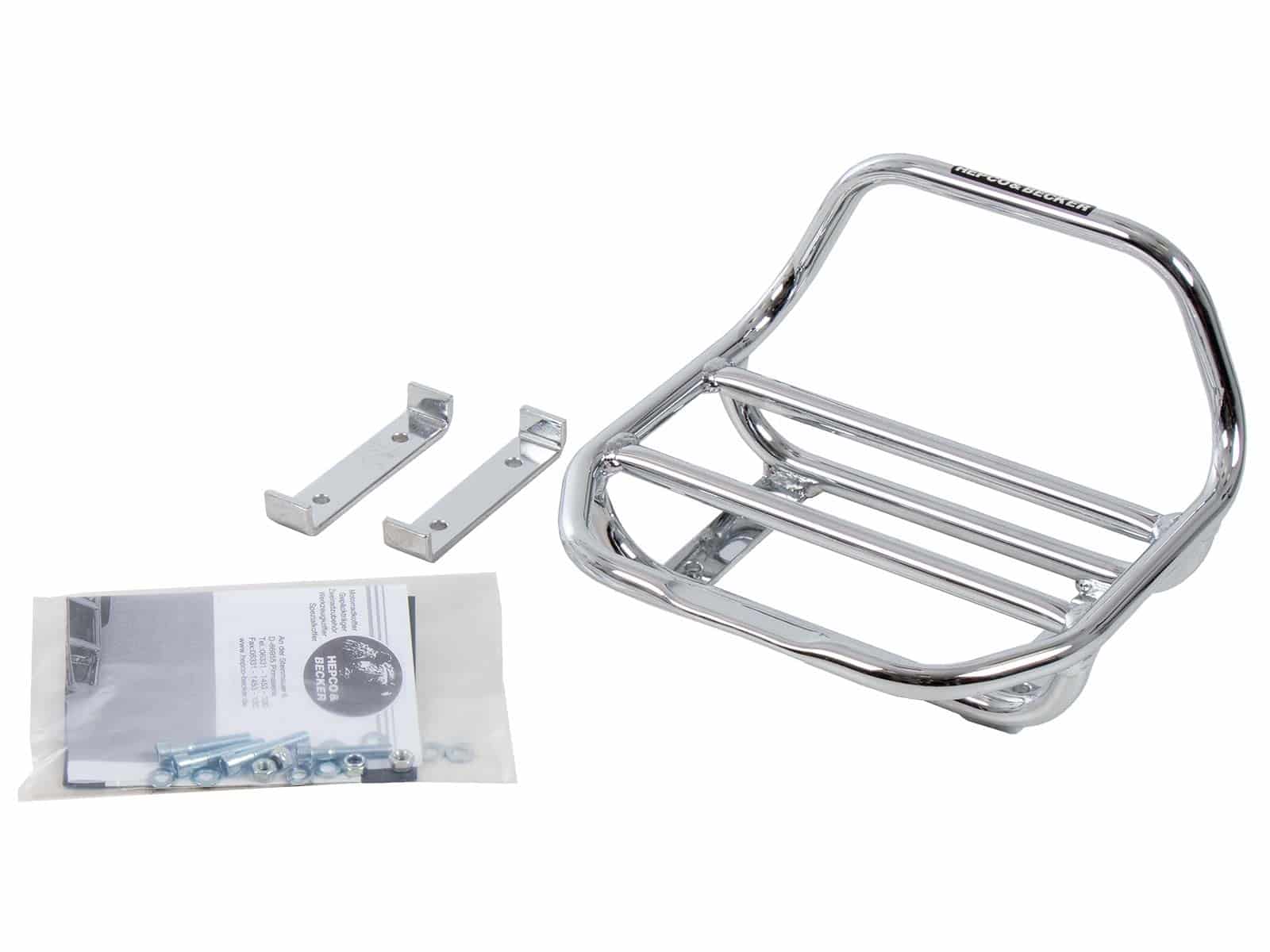 Rohrgepäckbrücke Topcaseträger chrom für Moto Guzzi California 1000 II (1982-1988)