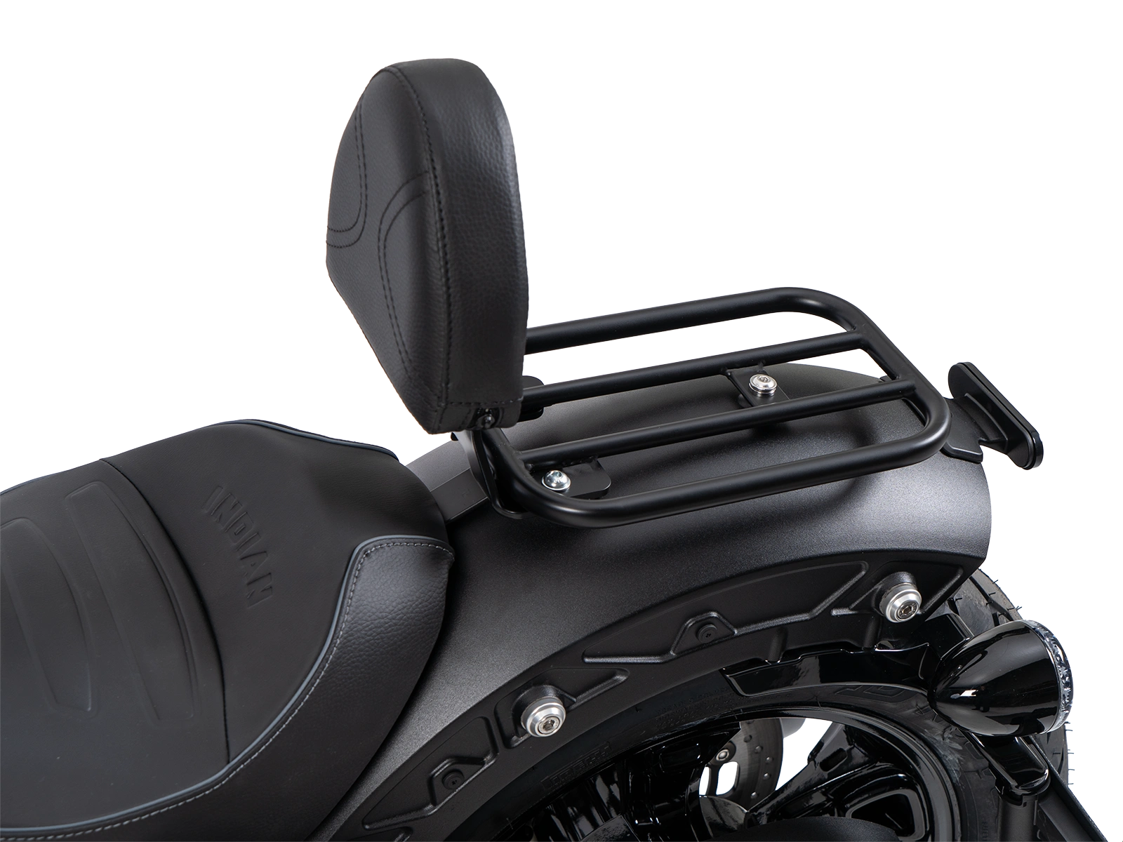 Fahrer-Rückenlehne mit Polster für Kombination mit Solorack für Indian Scout Sixty Bobber (2025-)