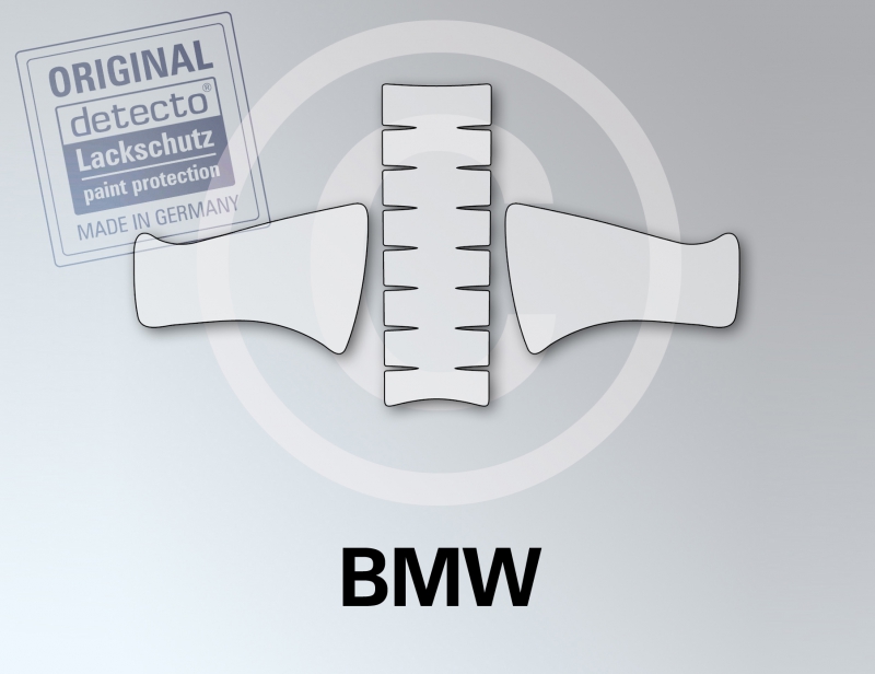 Lackschutzfolien-Set-fuer-Tankrucksack-3-teilig-BMW-F-650-GS-Bj-01-07 Set de film de protection pour réservoir de moto 3 pièces pour BMW F650GS 01-07