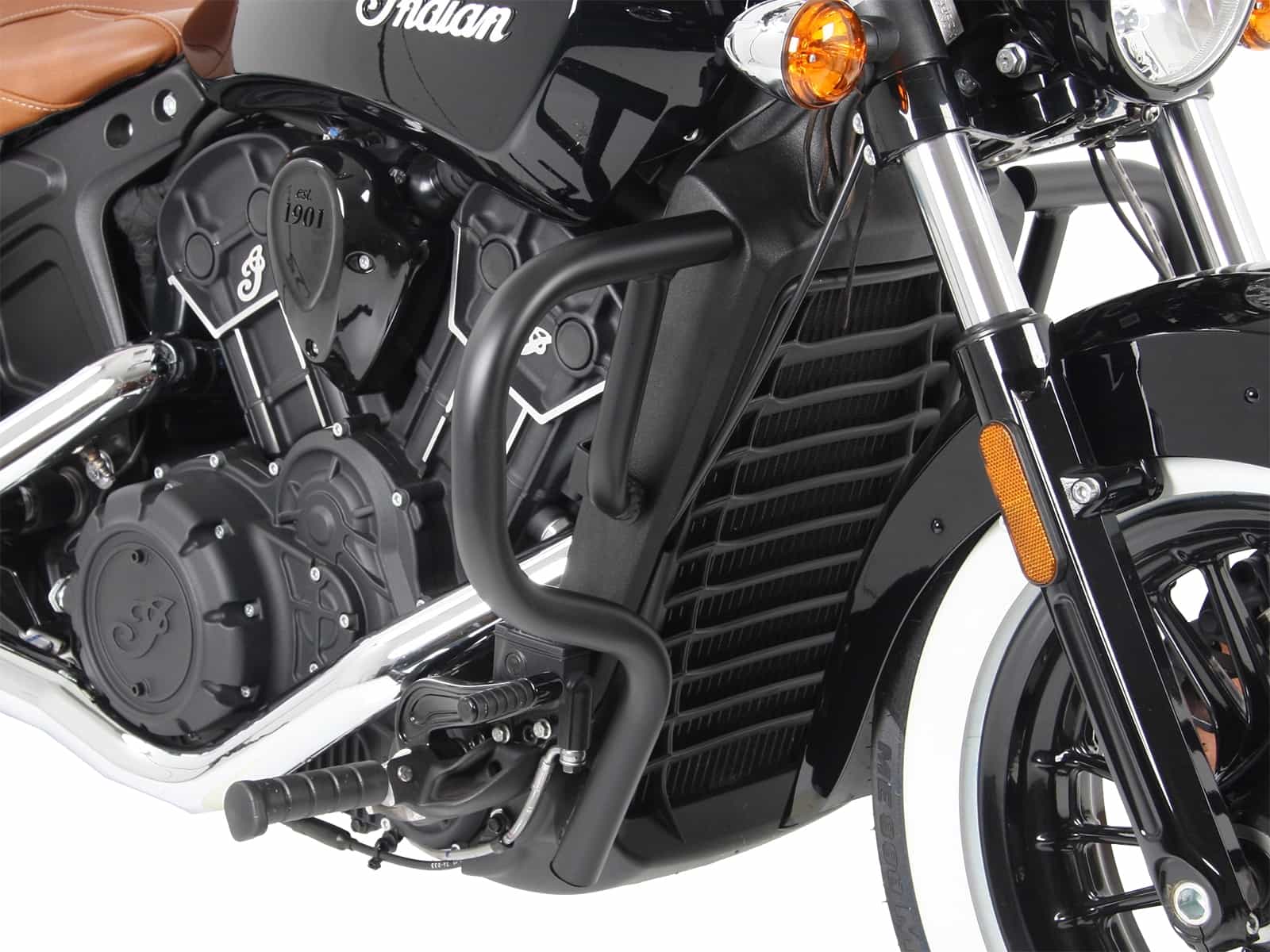 Motorschutzbügel schwarz glanz für Indian Scout/Sixty (2015-2024)