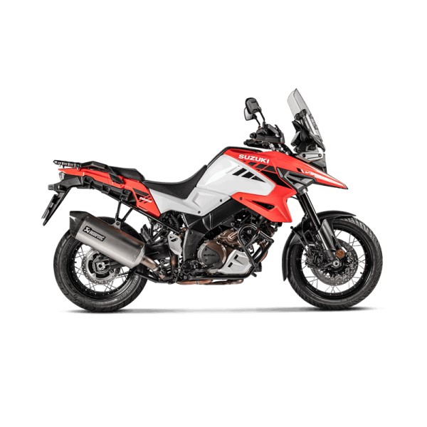 Marmitta Akrapovic Slip-On Line (Titanio) per Suzuki V-STROM 1050 2020 - 2024