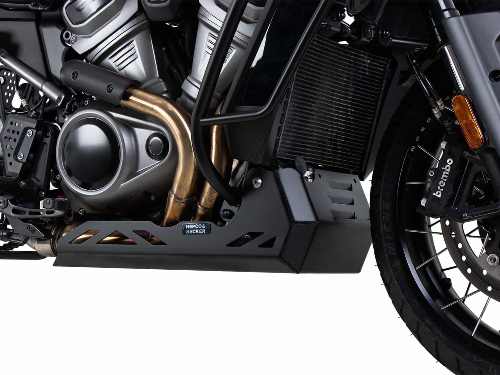 Motorschutzplatte schwarz für Harley Davidson Pan America 1250 / Special / ST (2021-)