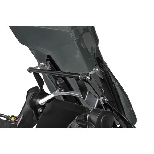 Estabilizador de parabrisas Touratech con adaptador de montaje GPS BMW R1250GS + Adventure R1200GS LC