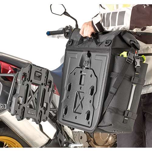 GRAVEL T - Waterproof Satteltaschen (Paar) für Träger PL, PLR, PL_CAM, Volumen je 35 Liter