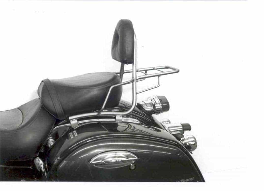 Sissybar mit Gepäckträger chrom für Kawasaki VN 1500 Classic Tourer (1998-2003)