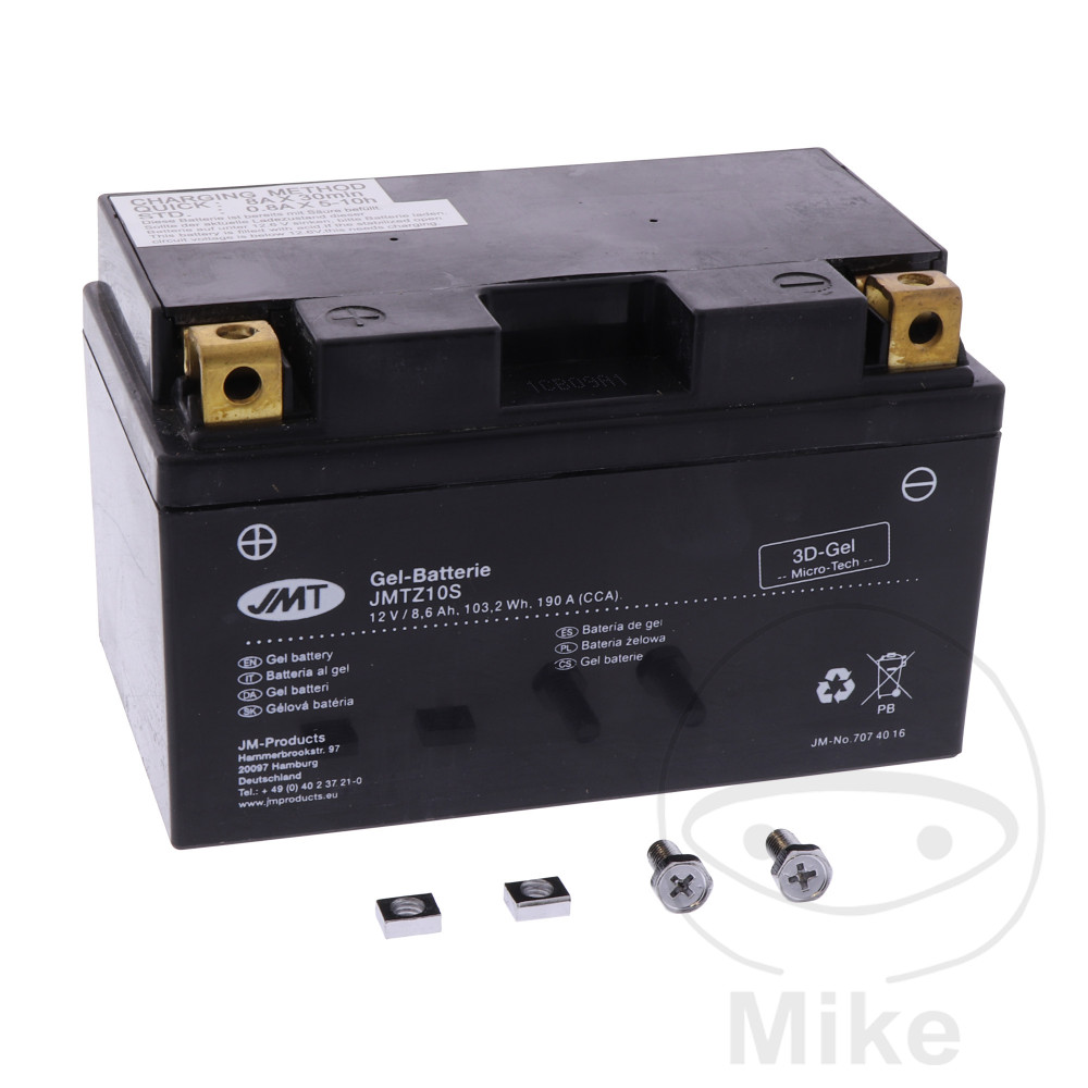 1000_7074016jmUYW5kHfoY4j Motorcycle Battery YTZ10S Gel JMTAlternative: 7070923 9002