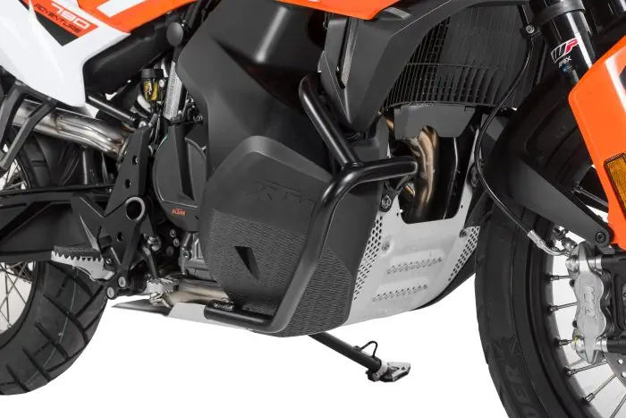 Touratech Tank Protection Bars Crash Bars Stainless Steel Black for KTM 790 Adventure / 790 Adventure R