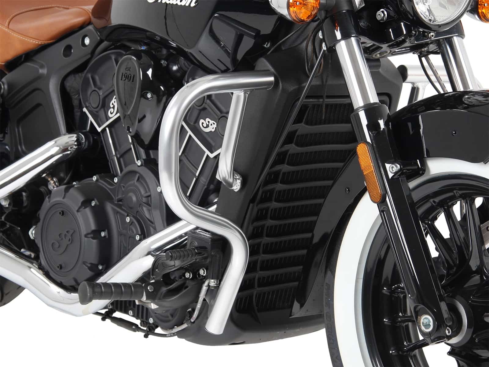 Motorschutzbügel chrom für Indian Scout/Sixty (2015-2024) Motorschutzbügel chrom für Indian Scout/Sixty (2015-2024)