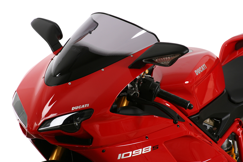 848 / 1098 / 1198 / R / S - Racingscheibe "R" alle Baujahre - farblos