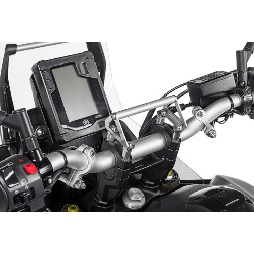 Adattatore di montaggio GPS per morsetto del manubrio con viti per rialzo manubrio da 20 mm, Yamaha Tenere 700