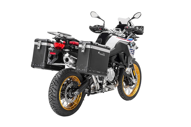 ZEGA Pro Koffersystem für F900GS Adventure, F850GS/ Adventure, F800GS(2024-), F750GS - Alu Natur | 38/45 | Schwarz