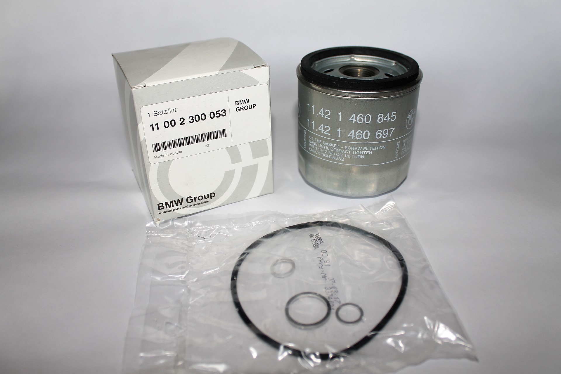 IMG_0012 Kit de réparation de changement d'huile et filtre à huile original BMW K1 K 100 75 S C LT RT