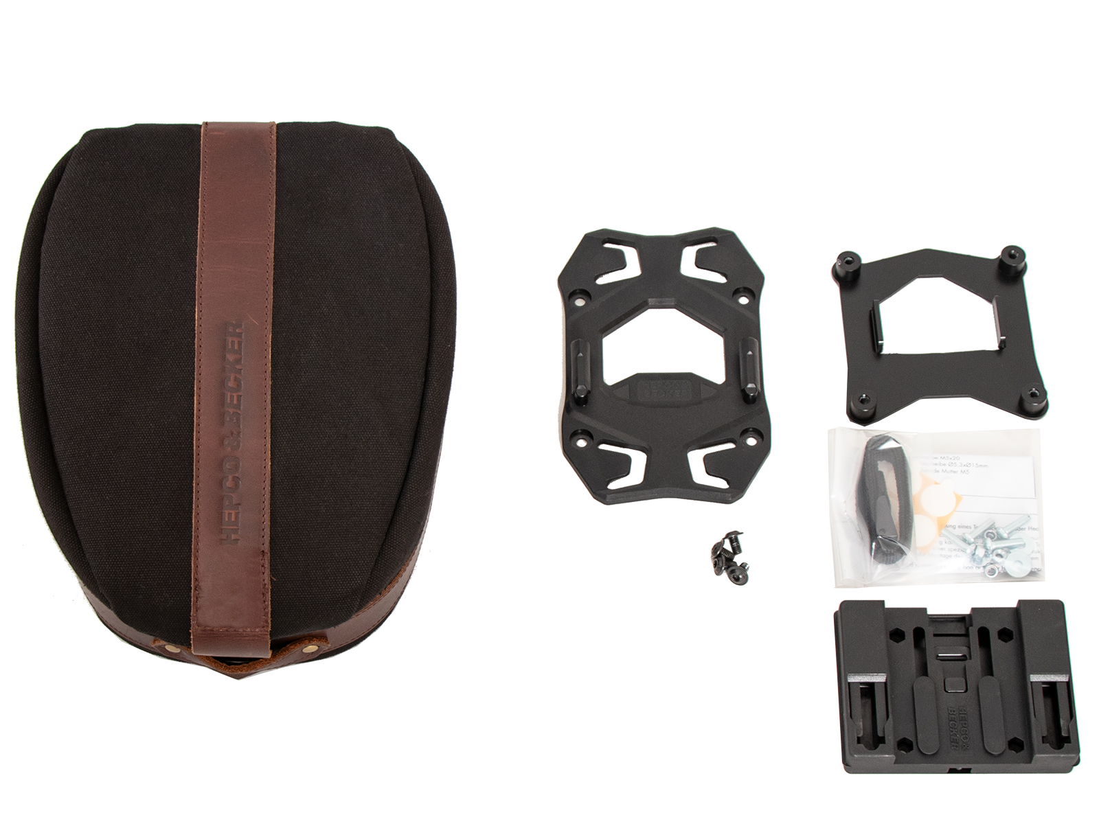 Legacy Hecktaschenset zur Befestigung auf Hepco & Becker Soloracks