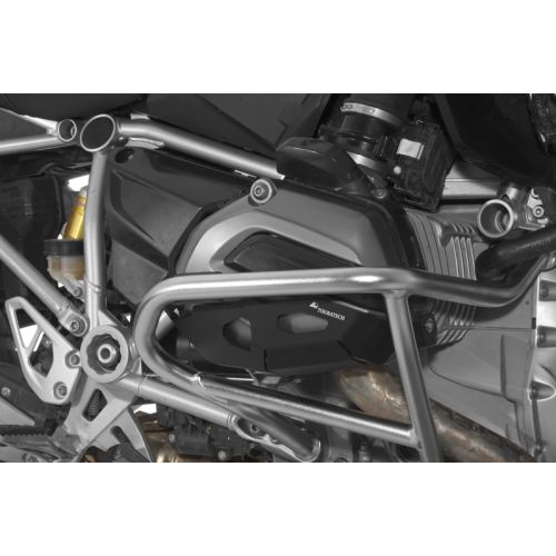 Zylinderschutz / Ventildeckelschutz zur Kombi mit original BMW Motorschutzbügel BMW R1200GS (LC) 2013-2016 / BMW R1200GS Adventure (LC), schwarz