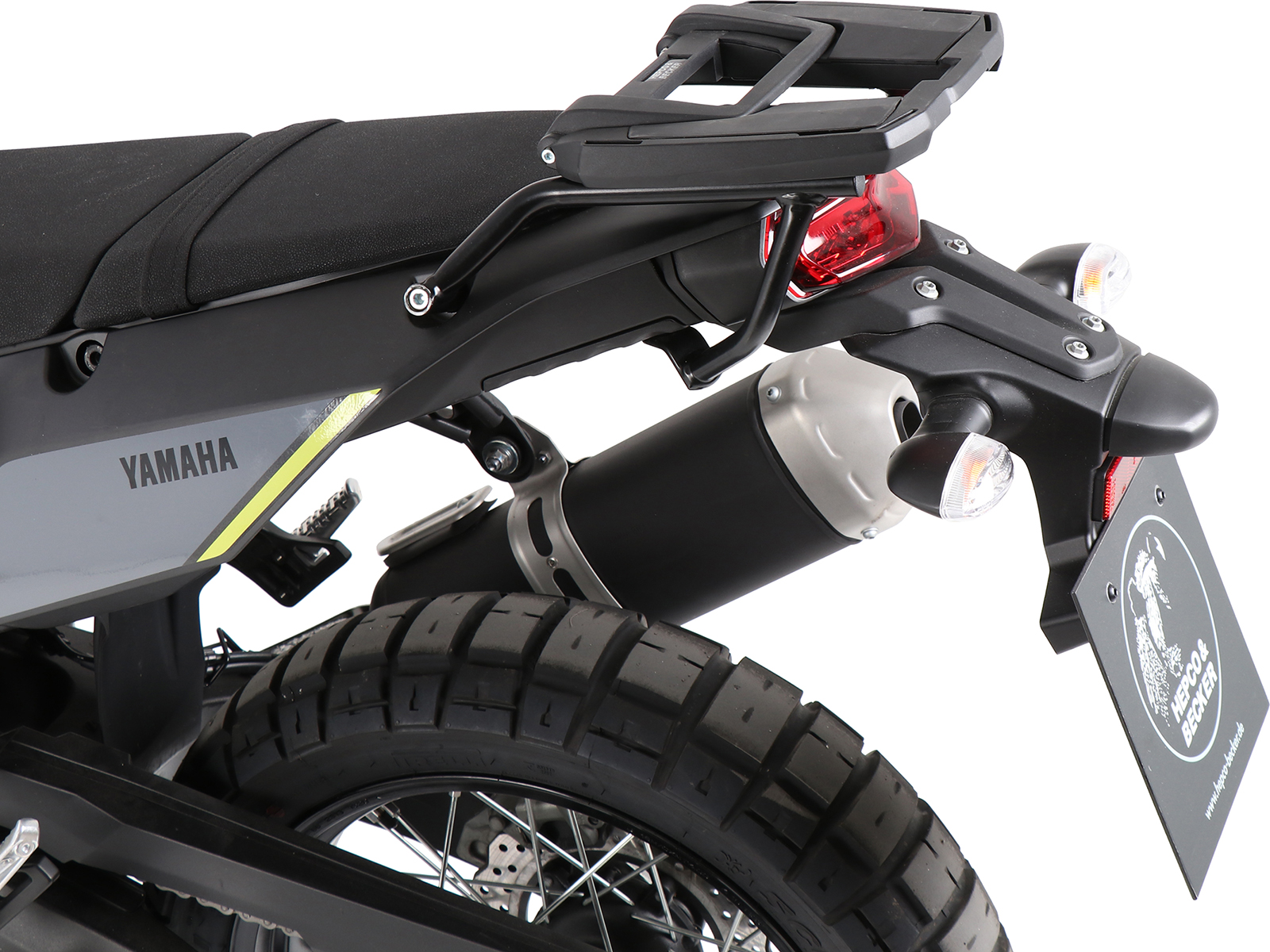 Easyrack Topcaseträger für Yamaha Ténéré 700 Rally (2025-), schwarz