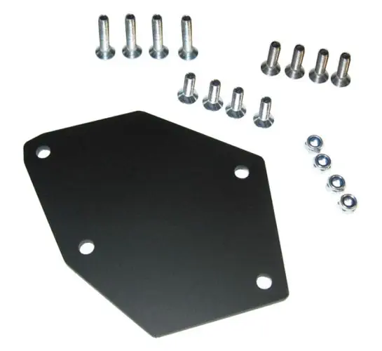 4 mm spacer plate for side stand enlargement for BMW R1200GS + Adventure from 2008