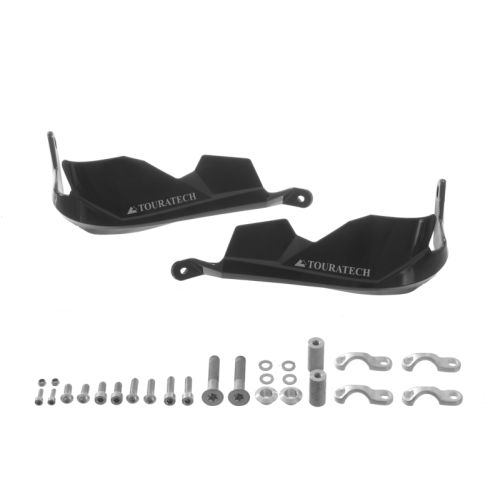 Protector de main Touratech GD pour BMW F800GS jusqu'en 2012 noir pour guidon en aluminium