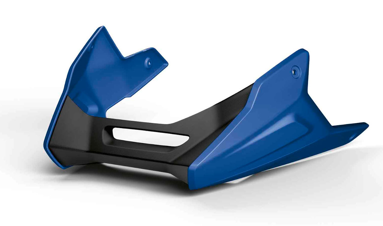 A0286775Motorspoiler-San-Marinoblau-metallic_9829375 Original BMW Motorspoiler San Marinoblau métallique pour K83 F900R K84 F900XR