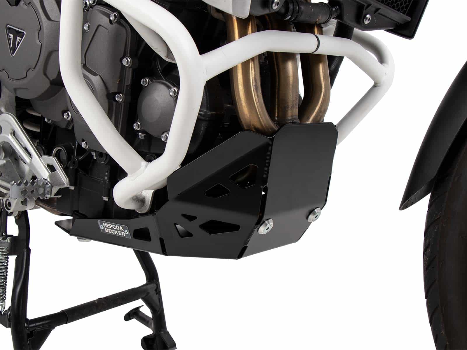 Motorschutzplatte schwarz für Triumph Tiger 900 / Rally / GT / PRO (2020-2023)