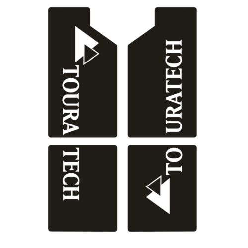 Kit de décoration de fourche Touratech pour BMW K25 R1200GS + Adventure