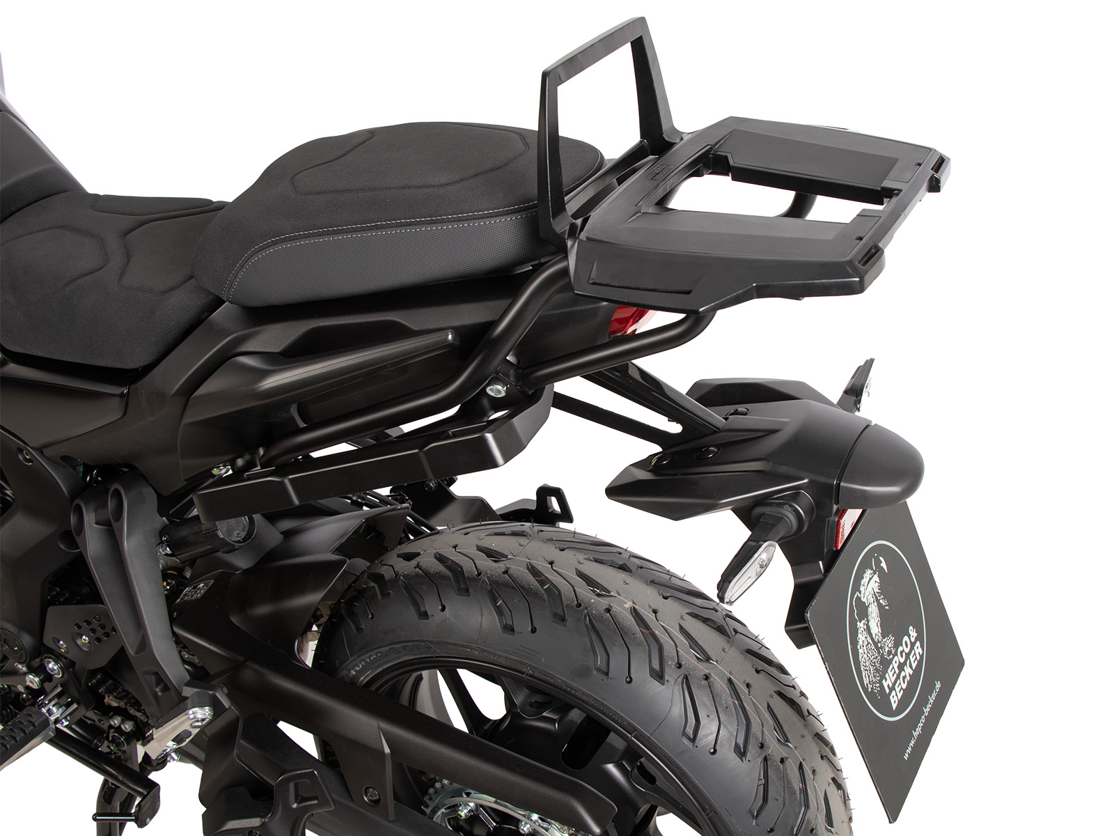 Alurack Topcaseträger schwarz für Yamaha Tracer 7 / GT / Y-AMT (2025-), (Modelljahr 2026)