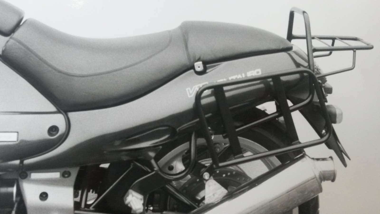 Rohrgepäckbrücke Topcaseträger schwarz für Moto Guzzi V 10 Centauro/GT/Sport (1996-2001)