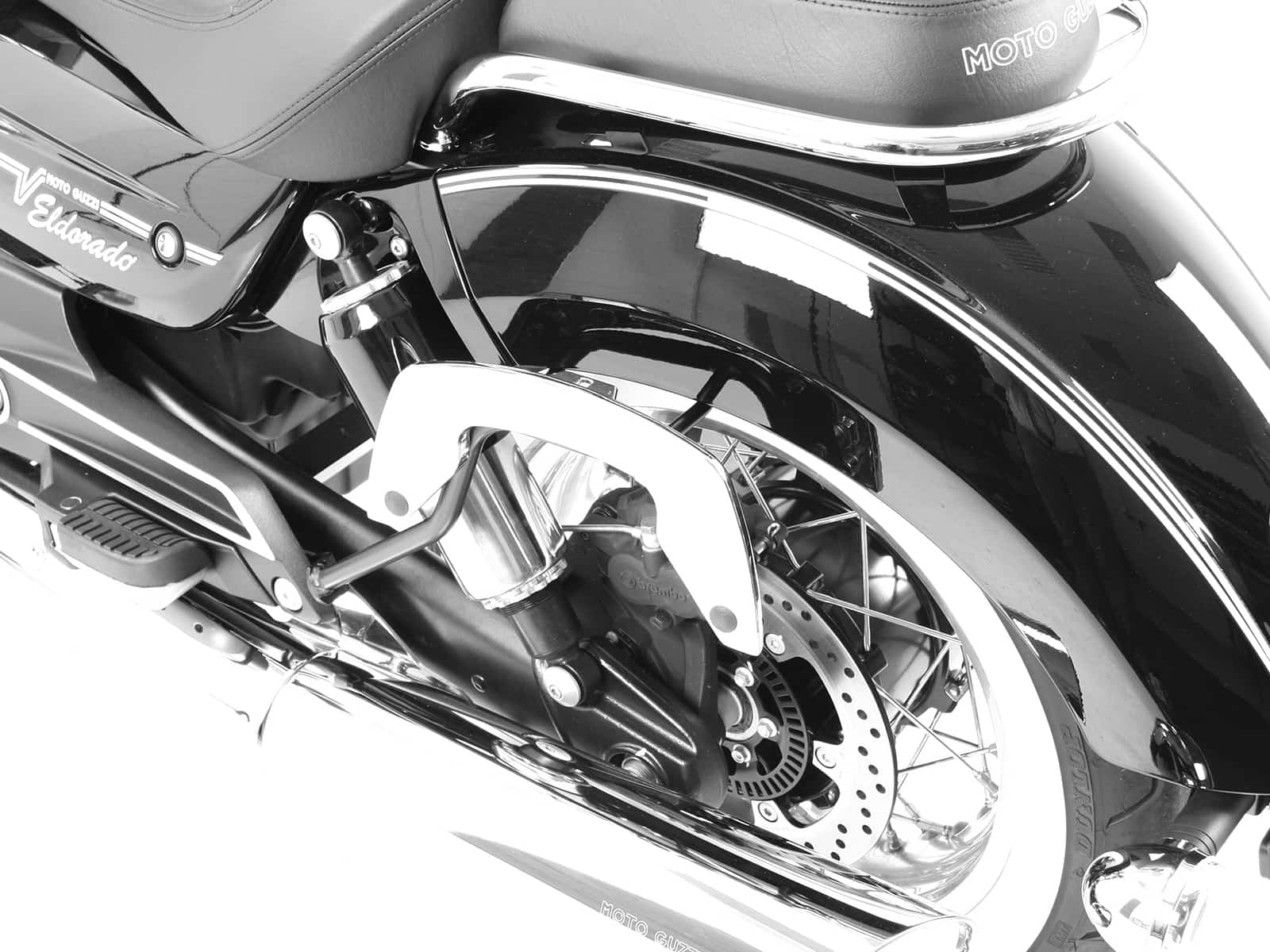 C-Bow Seitenträger chrom für Moto Guzzi California 1400 Eldorado (2015-2020)