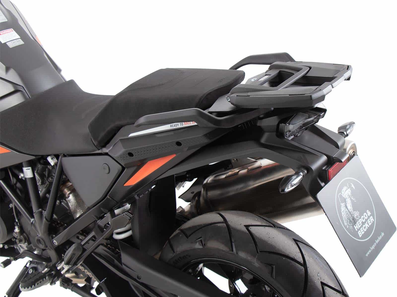 Easyrack Topcaseträger für Kombination mit Originalbrücke schwarz für KTM 1290 Super Adventure S/R (2021-2024)