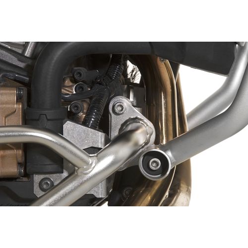 Mounting bracket for Touratech engine crash bars with original crash bars for Honda CRF1000L Africa Twin