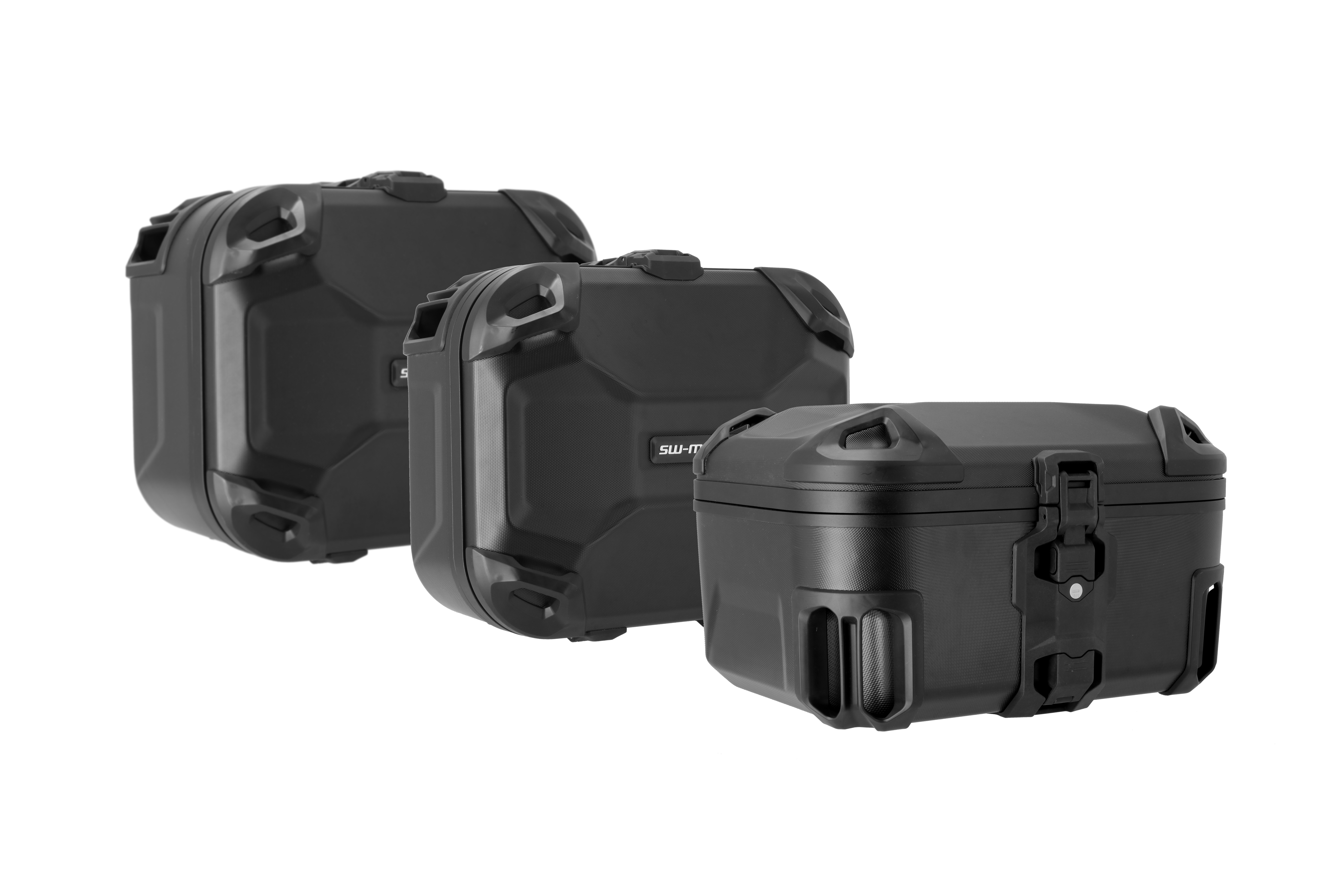 Adventure Set DUSC mit Topcase L Schwarz. KTM 790 Adv/R, 890 Adv/R, 890 SM T.