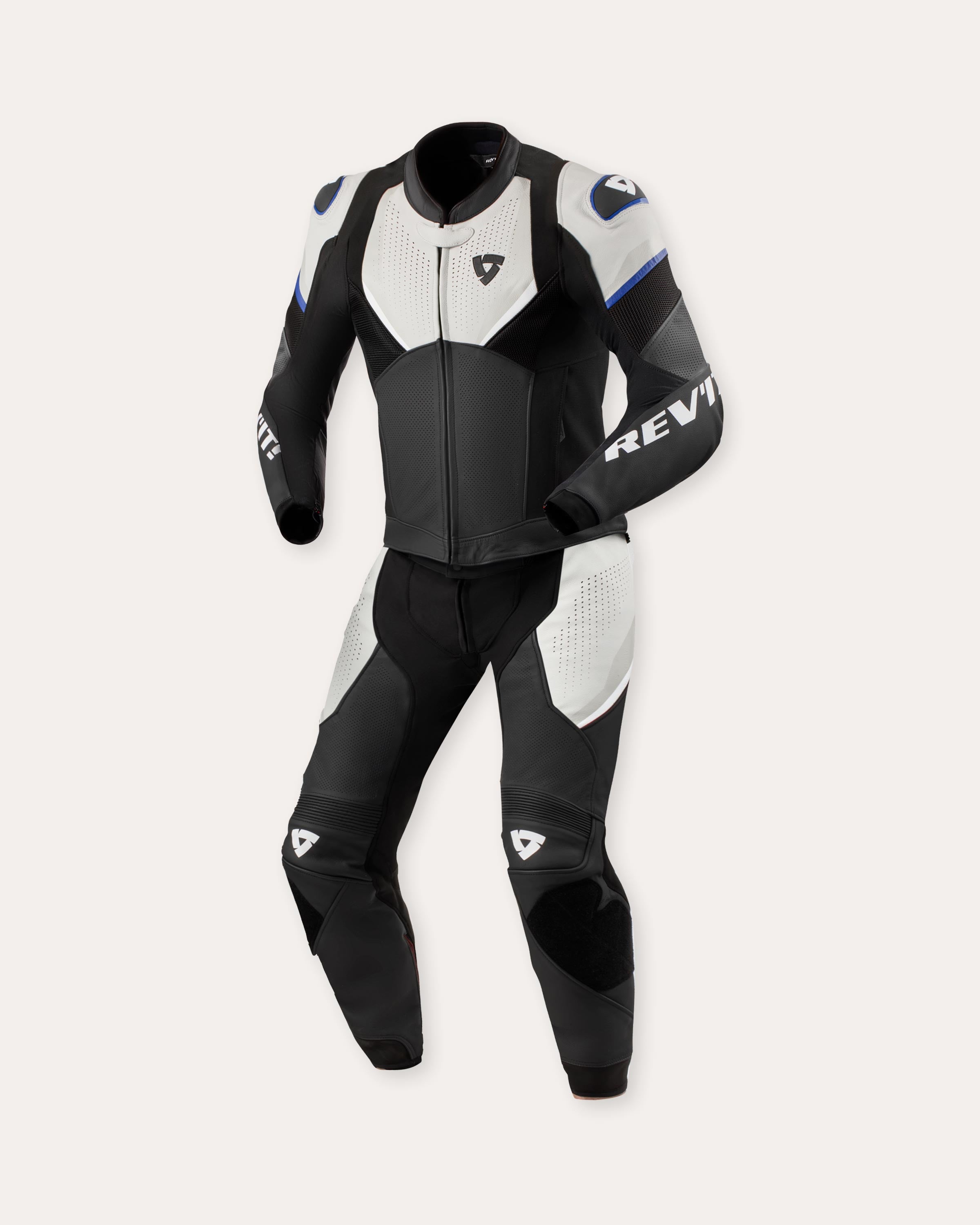 Kombi Beta 2 | Black-Light Grey - Schwarz-Hellgrau / 54 / Standard - Größe: 54 - Länge: Standard