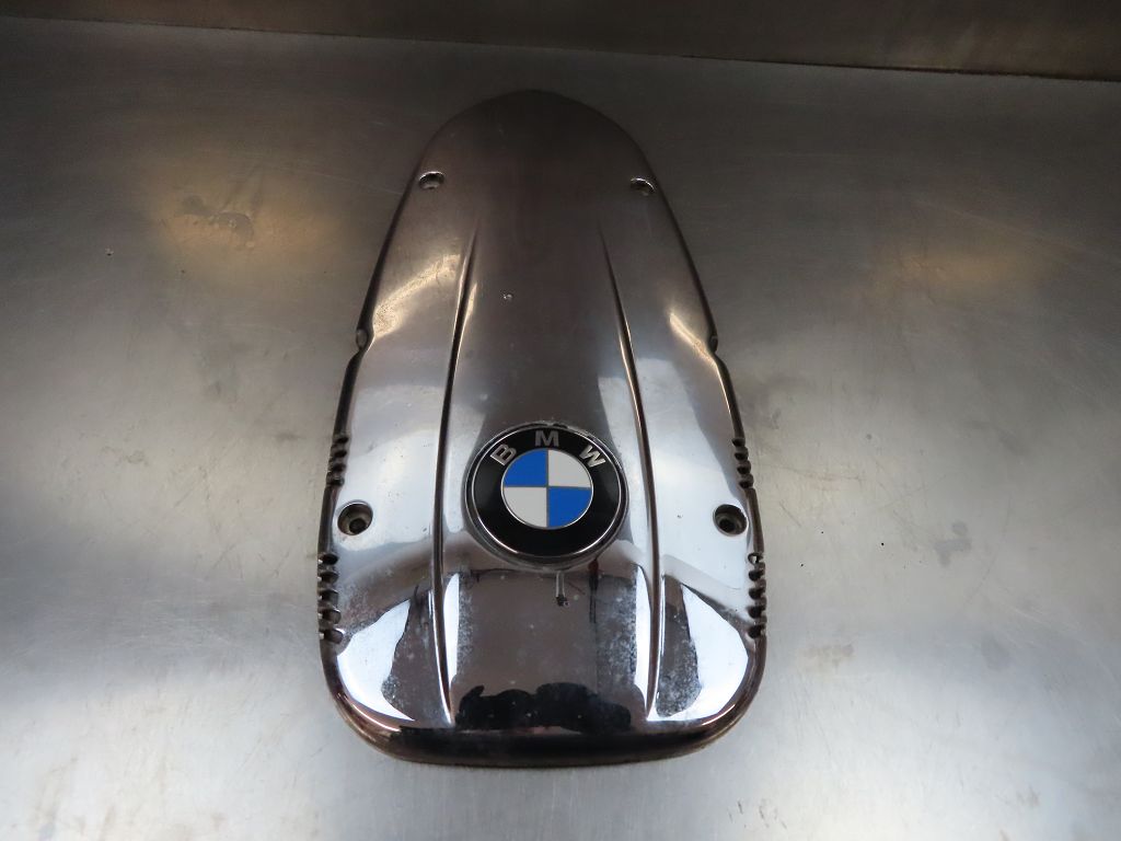 Stirndeckel Motordeckel Frontdeckel Abdeckung mit Plakette Chrom für BMW R1200C + Independent